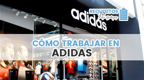 adidas como trabajar.